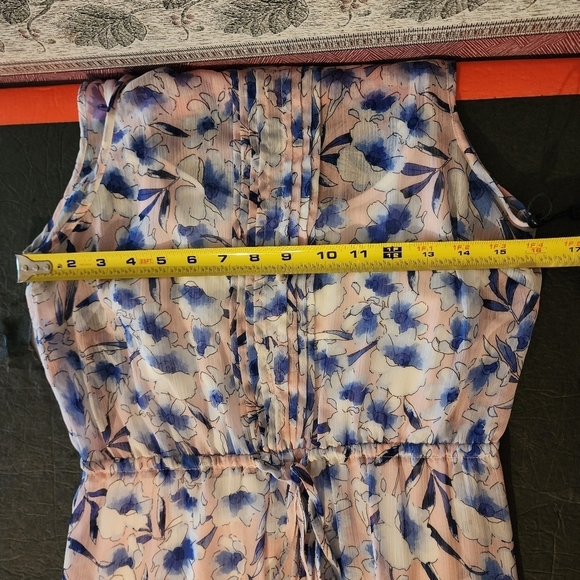 Tommy Hilfiger Floral-Print Fit Flare Sleeveless Dress Ballerina Size 2 NWT - Picture 11 of 13